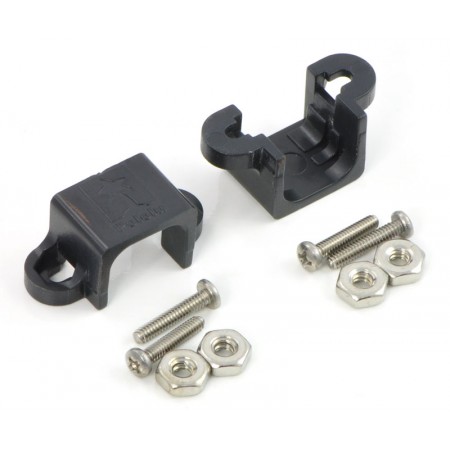 Pololu Micro Metal Gearmotor Bracket Pair - Black