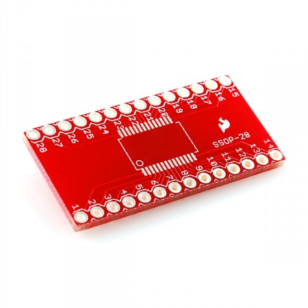 SSOP to DIP Adapter - 28-Pin